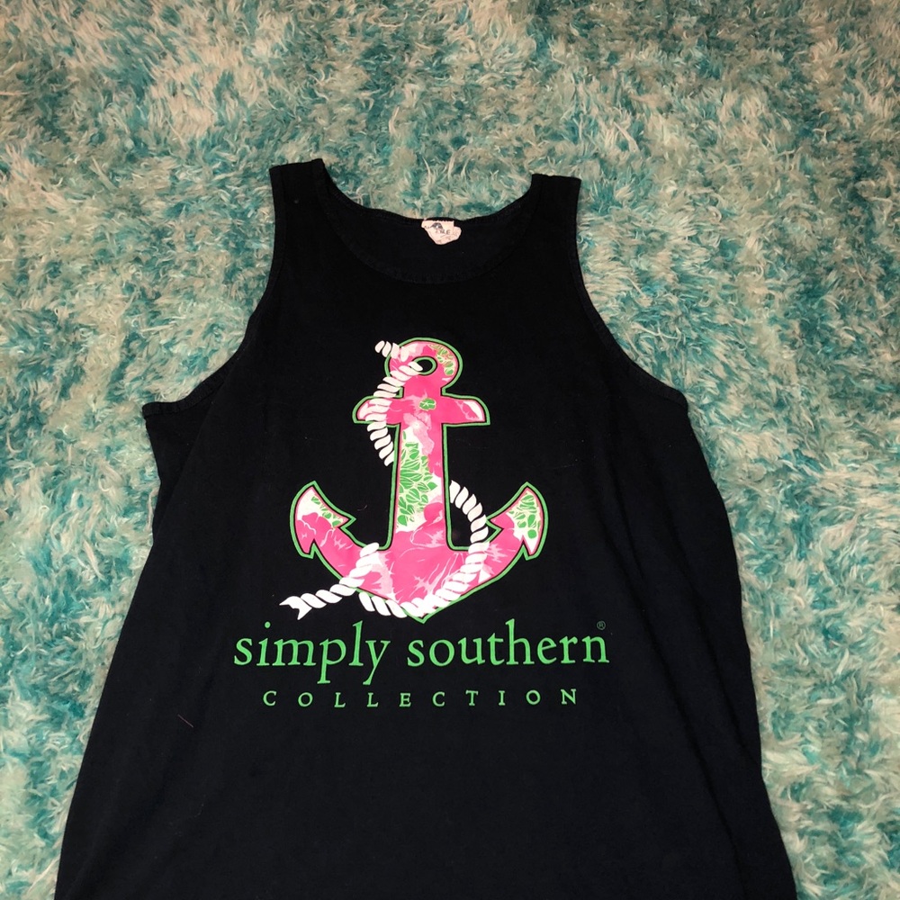 Simply southern tank top